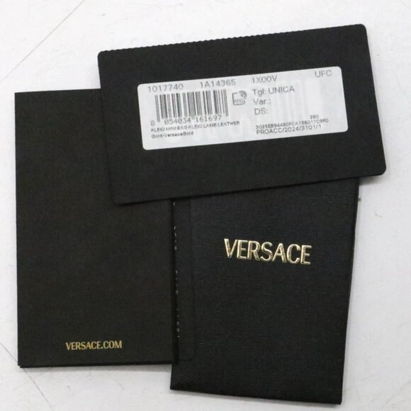 Versace Golden Kleio Metallic Quilted Mini Bag - Picture 3 of 15